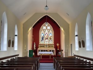 Interior of St Nicholas' Church, Faithlegg, Co Waterford